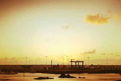 View of sky at sunset