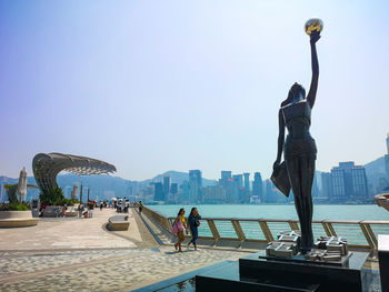 Avenue of stars in hong kong 