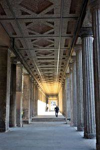 Corridor of building