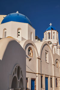 Low angle view of church