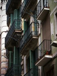 Low angle view of staircase