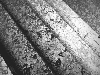 Full frame shot of cracked surface