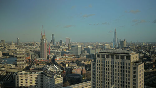 Aerial view of a city