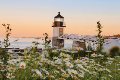 Marshall point lighthouse, maine