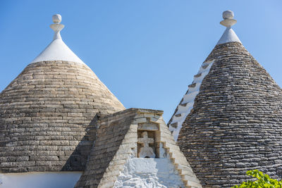 Low angle view of a building against sky