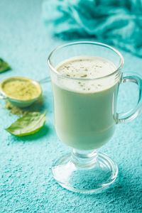 Close-up of drink on table