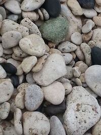 Full frame shot of stones