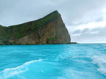 Toucheng, yilan, taiwan, guishan island milk sea