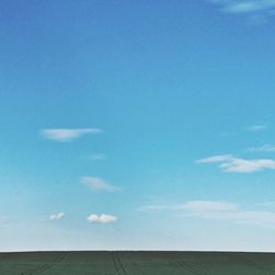 Scenic view of blue sky and clouds
