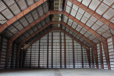 Interior of empty warehouse