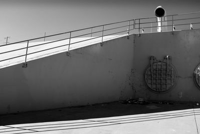 View of basketball hoop against sky