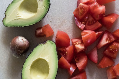 Full frame shot of fruits