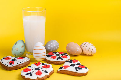 Close-up of drink on table