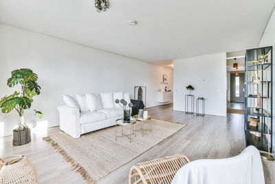 Interior of modern living room