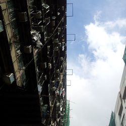 Low angle view of built structure