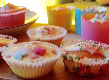 Close-up of sweet food