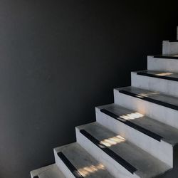 High angle view of books on table