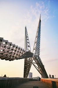 Low angle view of bridge