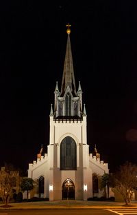 Low angle view of church