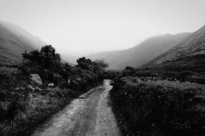 Scenic view of mountains