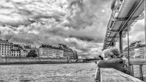 River with buildings in background