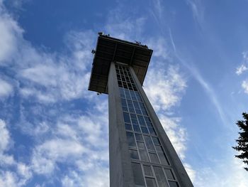 Low angle view of building against sky