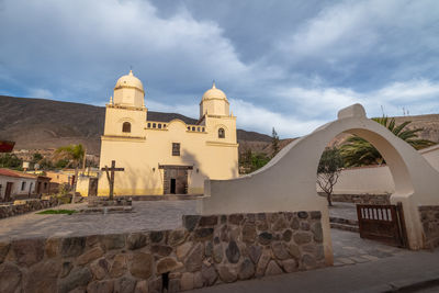 View of historic building against sky