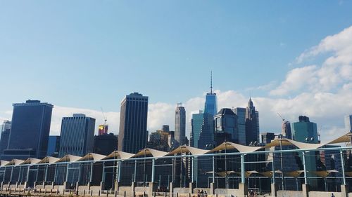 Skyscrapers in city