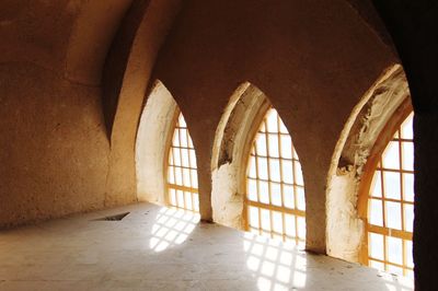 Interior of old building