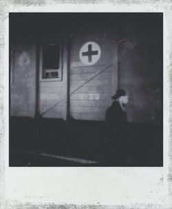 View of people in the dark