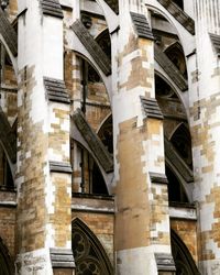 Low angle view of arch bridge in building