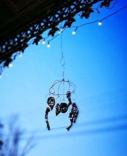 Close-up of hanging light