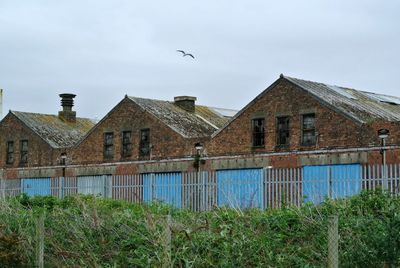 Built structure against the sky