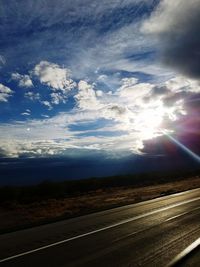 Landscape against sky