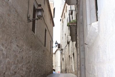 Alley amidst buildings