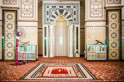 Interior of mosque