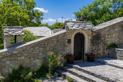 View of old building