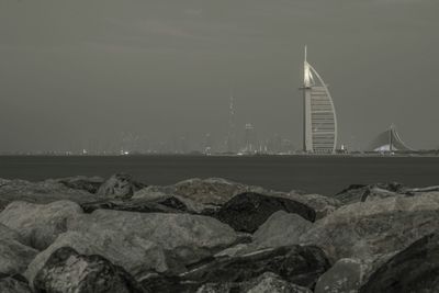 View of buildings in city