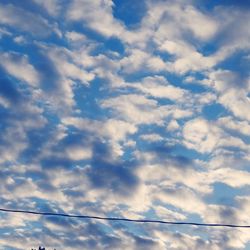 Low angle view of sky