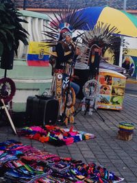 Multi colored toys for sale in city