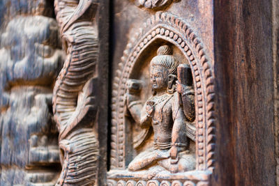 Statue of buddha in temple