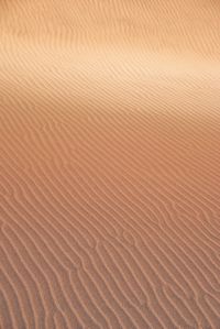 Full frame shot of sand dunes in desert