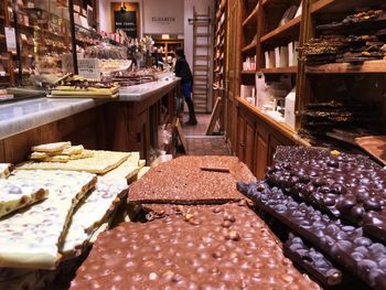 Close-up of food for sale in store