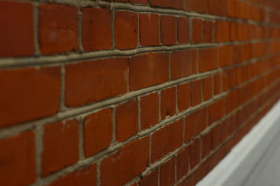 Close-up of brick wall