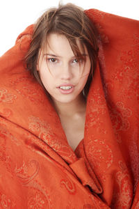 Portrait of a beautiful young woman