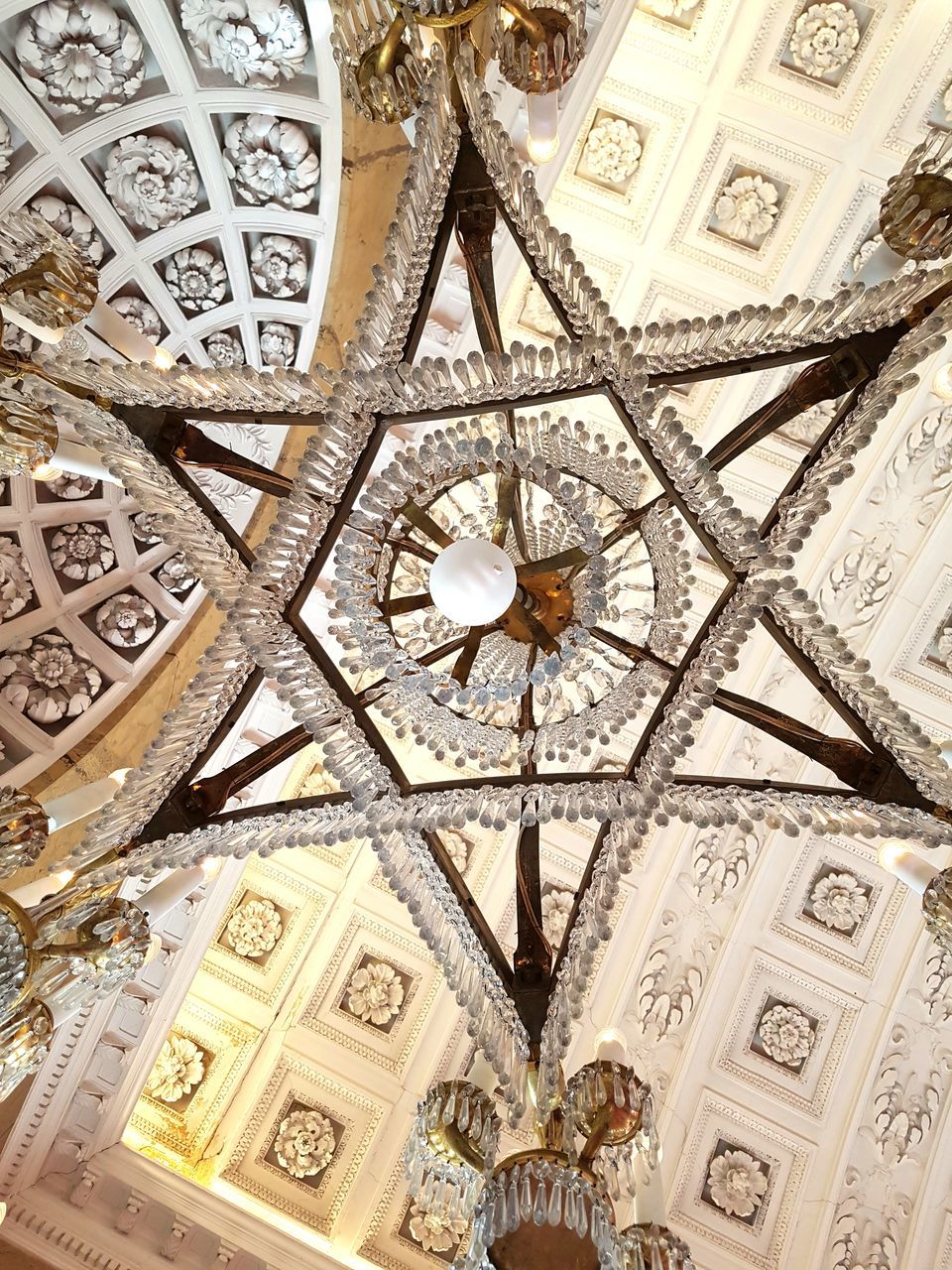 ceiling, pattern, backgrounds, indoors, no people, close-up, architecture, day