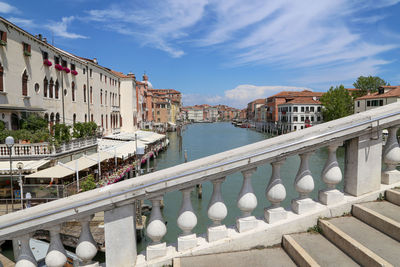 View of buildings and grand canal