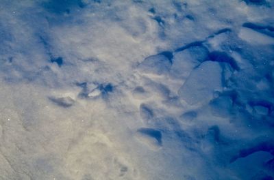 Full frame shot of snow