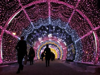 Light painting at night