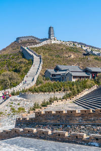 Yanmen pass great wall, shanxi, china